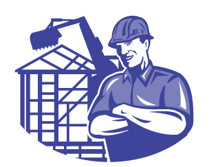 建設現場の男性
